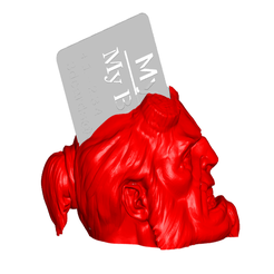 hbcSIDE.png STL-Datei Hellboy Business Card Holder kostenlos・Vorlage für 3D-Drucker zum herunterladen