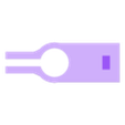 LaserDiodeRodClamp.stl Customizable Laser Diode Rod Clamp