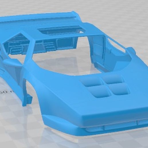 Vector-W8-1992-2.jpg 3D file Vector W8 1992 Printable Body Car・3D printer design to download, hora80