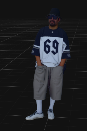 🌆 1/64 homie mexican cholo 2・ STL File for 3D printing・Cults