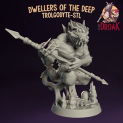 Troglodyte_STL.jpg Fichier STL Troglodyte - Les habitants des profondeurs・Modèle à imprimer en 3D à télécharger