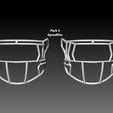 BPR_Compositea.jpg Facemask pack 3 for Riddell SPEEDFLEX helmet