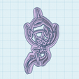 803-Poipole.png Pokemon: Poipole Cookie Cutter