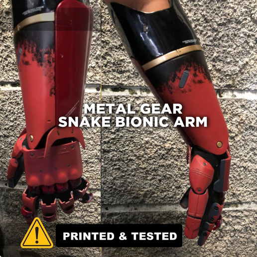 Venom Snake's Bionic Arm 1/6スケール Metal Gear Solid Mgsv Venom Snake 1/2 Bionic Arm | eBay