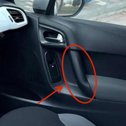 🚗 Citroen C3 2009-2013 door pull handle 1013869 41817X