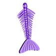 cola.stl mermaid skeleton