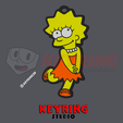 lisa-simpsons-llavero-3d-keychain.png Portachiavi Lisa Simpson