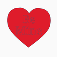 Screenshot-2025-02-02-163900.png Be Mine Heart STL-Datei - 3D-Druckbare Valentinstag Design