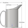 spot14-22.jpg professional  cup pot jug vessel v02 for 3d print and cnc