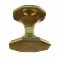 5.jpg Vintage Doorknob 3D Model