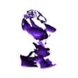 Bust.stl Lucario Thicc Muscle Mommy - 4 Furry variation 3D Print Model