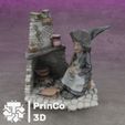 bruja-escaner-3d-2.jpg Witch Diorama 3D Scanner / Witch Diorama Asset
