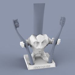 untitled.65.jpg Descargar archivo SuperTooth "Just do it" • Modelo para la impresora 3D, RedMutant