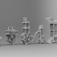 Dreadnautical Ranged Weapons.png Tide Haunters 'Dystopiat' Pattern Assault Walker