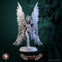 Kelaina-Sanguinary_V1.jpg Archivo 3D Kelaina Maga Sanguinaria 32mm y 75mm pre-soportada・Design para impresora 3D para descargar