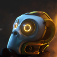 016_1.png Neo Monkey - cosplay sci-fi mask - digital stl file for 3D-printing