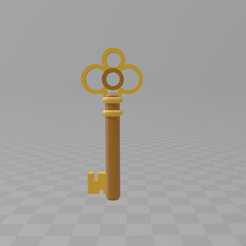 Capture1.PNG Free STL file Old Key for Necklace・3D printer design to download, LuliasMartch