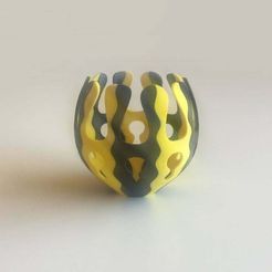 IMG_7599.jpg Free STL file Dual Extrusion Vase # 5・3D print design to download