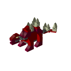 New-Model.png OBJ-Datei Dinosaurier Modell 7605・Design für 3D-Drucker zum herunterladen