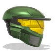 hea2d.png Halo inspired MK IV Helmet - (3D MODEL - STL)