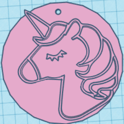 Screenshot (6920).png Free STL file cookie cutter unicorn parts kind of・Object to download and to 3D print