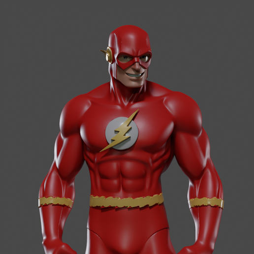 The Flash - Stylized Hero Edition (3D Print Ready)