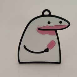 flork-012.jpg Free STL file FLORK 12 KEY CHAIN・3D printable model to download