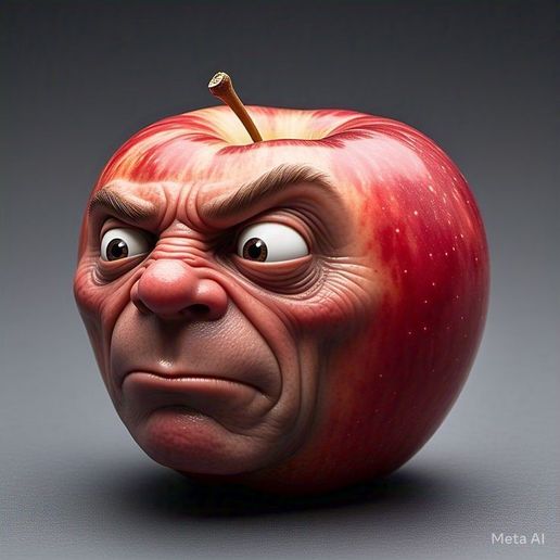 Grumpy Apple