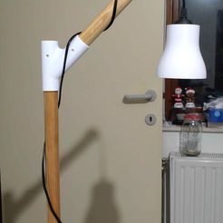 full-lamp-with-extra-shade.jpg Minimalistic Lamp  with clamp and Shades for table