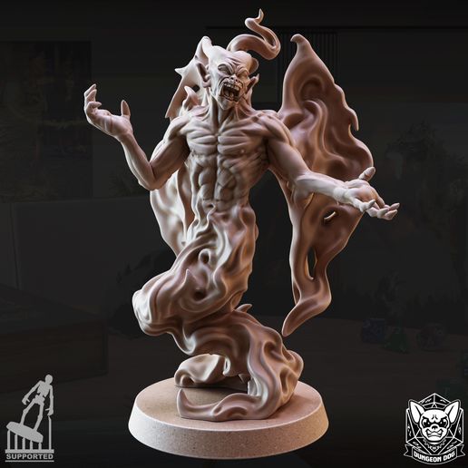 🎲 Shadow Demon - B・ STL File for 3D printing・Cults