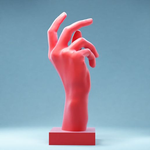 Hand 10: Snap 3D model