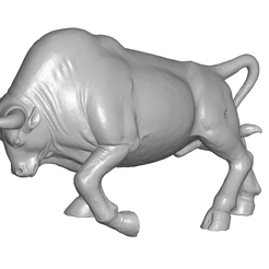 1.png 3D file Bull・3D printable design to download