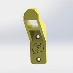 soporte.png STL file Helmet wall bracket.・Design to download and 3D print