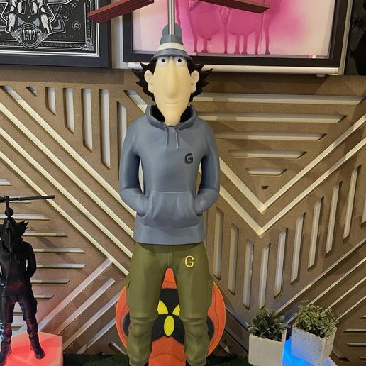 PHOTO1.jpg INSPECTOR GADGET URBAN VIBES FAN ART 3mf and stl