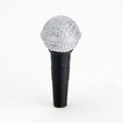 MAKIES_Microphone_BlackSilver_display_large.jpg Free STL file Makies Microphone・3D printing design to download