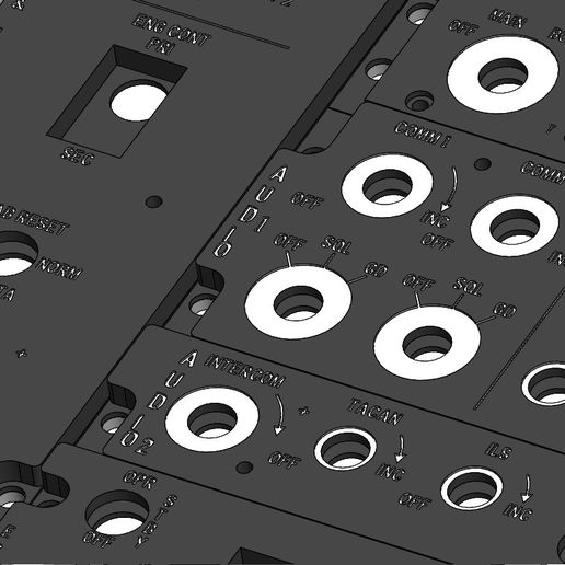 Closeup-LHS.jpg F-16 cockpit LH side console panels (Block 50/52) Scale 1:1