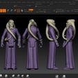 ScreenShot510.jpg STAR WARS .STL BIB FORTUNA .3D ACTION FIGURE .OBJ KENNER STYLE.