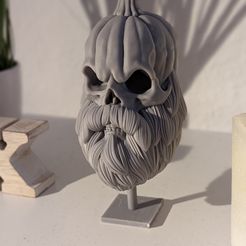 BÄRTIGER KÜRBISSCHÄDEL