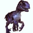 2.jpg DINOSAUR DOWNLOAD VELOCIRAPTOR 3d Model Animated for Blender-fbx-Unity-Maya-Unreal-c4d-3ds Max - 3D Printing RAPTOR DINOSAUR RAPTOR