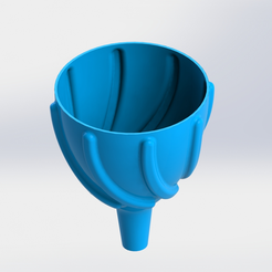 embudo-espiral.png Fichier STL Entonnoir à spirale à écoulement rapide・Plan à imprimer en 3D à télécharger