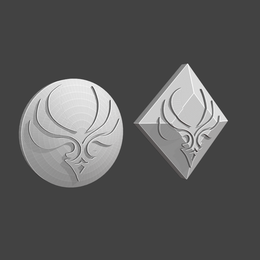 STL file Anemo element - Vision's rune 🎭 ・3D printer model to download ...