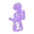 Goku wall art.stl SUPPORT DE MANETTE GOKU PS5