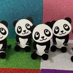 Pandas.jpg Panda cell phone holder