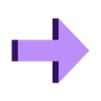 hillary2016-2part-arrow.stl Hillary Clinton Logo