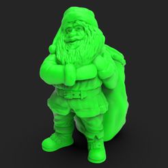 untitled.288.jpg STL file Santa Claus container・3D printable model to download