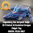 LEGENDARY-SEA-SERPRENT-DIGITAL-COVER.png Legendary Sea Serpent Kaiju Articulated Dragon 3D Printed Fidget Toy