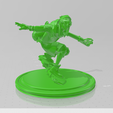 6.png MODELO EKKO ARCANE / LEAGUE OF LEGENDS - ARCHIVOS STL Y OBJ PARA IMPRESORA 3D