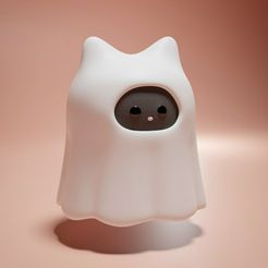 IMG_20230921_163826_897.jpg Файл STL Кошка-призрак・Шаблон для 3D-печати для загрузки