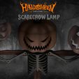 scare3.jpg Scarecrow Lamp Halloween