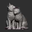 Cats-in-love13.jpg Cats in love 3D print model